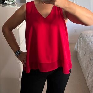 Zara Red Blouse